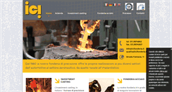 Desktop Screenshot of icifonderia.com